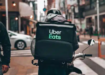 Pizza Calia disponible sur Uber eats